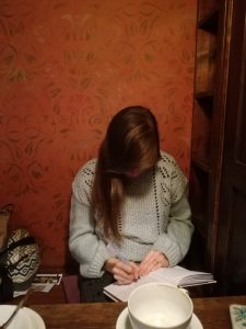 tłumacz w pracy working translator